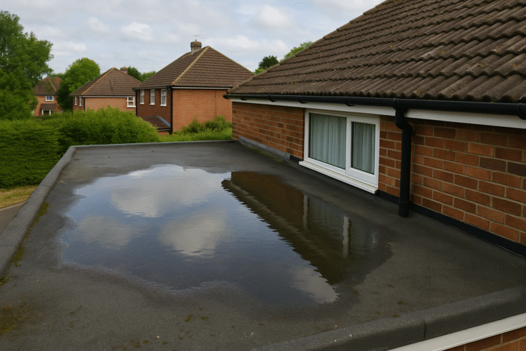 Flat Roof Repair Tilehurst – Why Storm Damage Gets Worse if You Ignore It