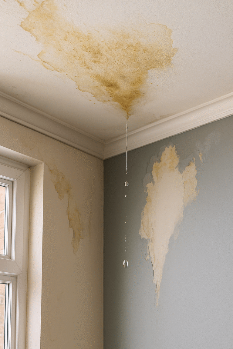 The Hidden Cost of Small Ceiling Leaks: Don’t Ignore That Drip